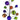 Liberty Floral Ornament Ball Pick 16" - Seasonal & Holiday Decorations Silk