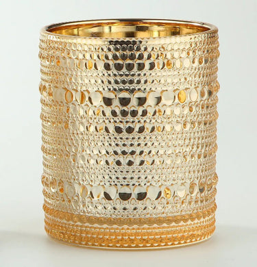 Diamond Star Gold Mercury Vase 3.5"D x 4.5"H - Vases Merchandise