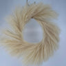 Allstate Plume Wreath Cream 22" - Silk