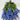 GSC Wisteria Hanging Bush Periwinke - Artificial Flowering Plants Silk