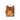 Aromatique Pumpkin Spice potpourri in a clear bag with orange plaid ribbon