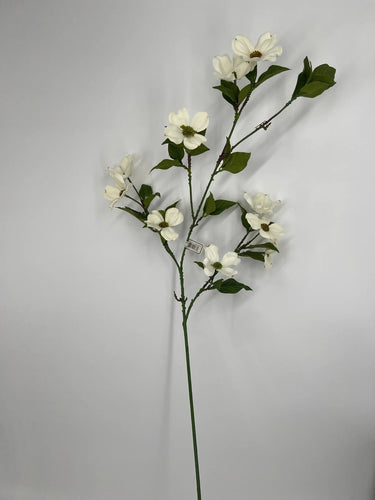 Supreme Dogwood Spray White 40" - Uncategorized Silk