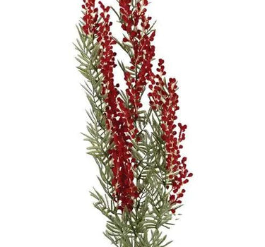 Select Mimosa Cascade Vine Red 33" - Artificial Non-Flowering Plants Silk