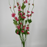 Fortune Curly Branch w/ Daisy Pink - Artificial Flowering Plants Silk