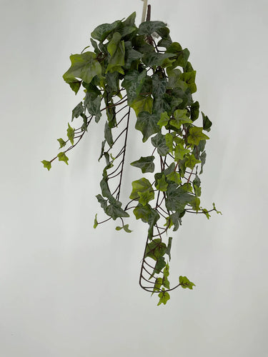 Le Fleur Ivy Hanging Bush Frost Green 28" - Uncategorized Silk