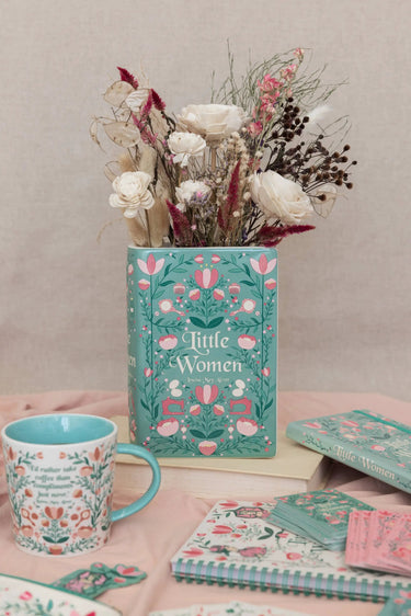 Steel Mill and Co. Little Women Large Book Vase - Vases Merchandise