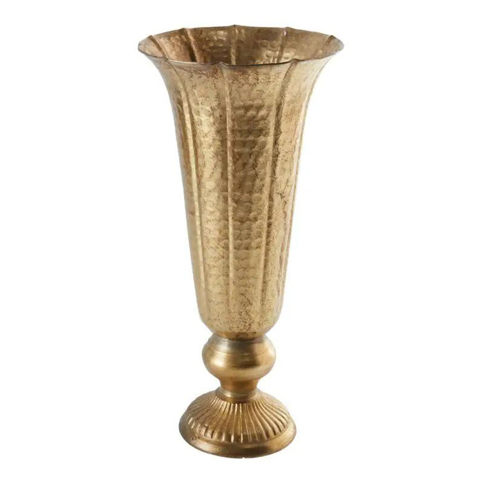 Lita Gold Vase 6.5" x 14"