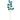 Vickerman Denim Blue Matte/Shiny Ball Ornament Spray 30" - Seasonal & Holiday Decorations Silk