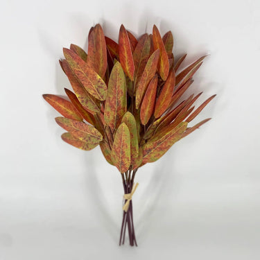 Direct Export Eucalyptus Bundle Coral 15" - Uncategorized Silk