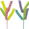 Liberty Floral Frizzy Curly Pick 16" - Uncategorized Silk