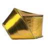 La Ribbons Lurex Wired Ribbon Gold 2 1/2" x 10Yd - Ribbons & Trim Ribbon