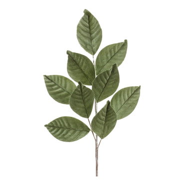 Melrose Sage Magnolia Leaf Spray 27.5"H - Artificial Non-Flowering Plants Silk