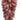 Liberty Floral Pink Tinsel Teardrop 32" - Garlands Silk