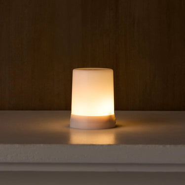 Melrose Fia Flame LED Candle w/ Remote & 6 Hr Timer WH 2.75"x3" - Flameless Candles Candles/Fragrance
