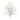 Melrose Glitter Pine Branch White 30" - Artificial Non-Flowering Plants Silk