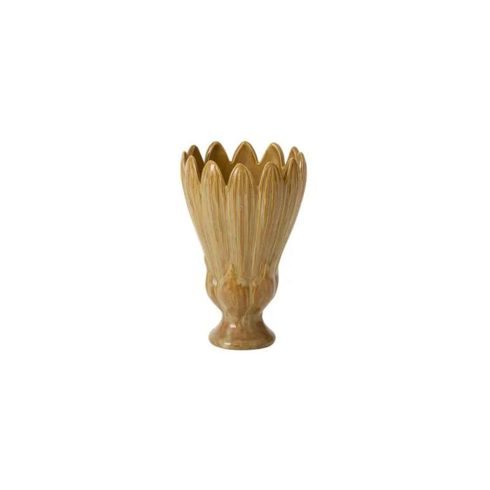 Prosper Ochre Vase 5.25"x 8.25"