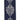 Reliant Crest Dupioni Wired Ribbon Navy/Silver 4" x 5 Yd - Uncategorized Ribbon