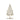Gold metal Christmas tree sculpture by Melrose, decorative home decor piece.
