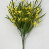 Le Fleur Mini Lily Bush 21" Yellow - Uncategorized Silk