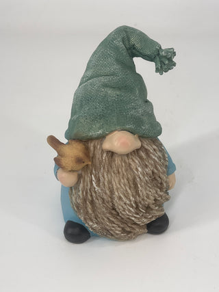 Resin Gnome w/ Green Cap 4.5" x 6"