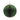 Green paper ornament by Melrose with gold trim for holiday decor.