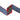 Ribbon, Red/Green/Blue plaid wired Dupioni with blue backing, 2.5in x 10yd