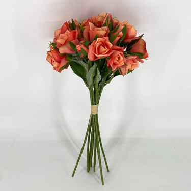 Le Fleur Rose Bundle Peach 12" - Uncategorized Silk