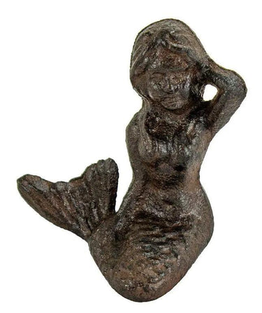 Moby Dick Cast Iron Mermaid Paperweight 2.75"H - Home & Garden Merchandise
