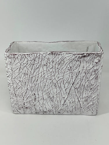 UCI Moss Texture Container White 8.75x11.5x4.75" - Merchandise