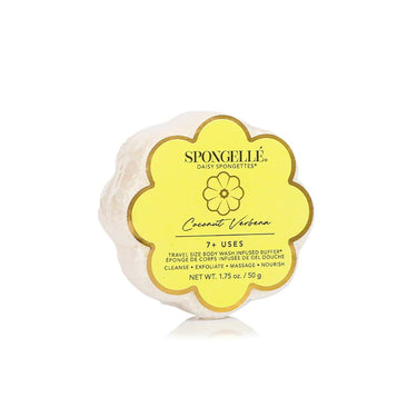 Spongelle Daisy Collection Spongette Coconut Verbena 1.75Oz - Bath & Body Bath & Body