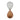 A&B Ribbed Copper-Grey 45-Minute Hourglass 3.5" x 10" - Merchandise