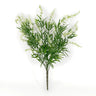 Le Fleur Fresh Touch Podocarpus Bush White 19" - Uncategorized Silk