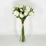 Le Fleur Rose Bundle White 12" - Uncategorized Silk