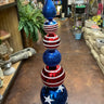 Direct Export 4th Of July Ball Finial Lg 40"X10" - Uncategorized Merchandise