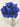 Allstate Anemone Bundle X6 Blue 12" - Uncategorized Silk