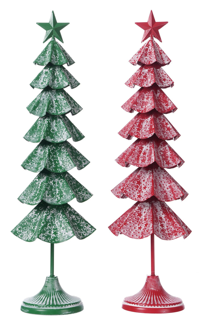 Large Whitewash Tree (2 Asst) 32"H