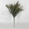 Supreme Bipinnate Bush x7 Frost Green 17" - Artificial Flora Silk