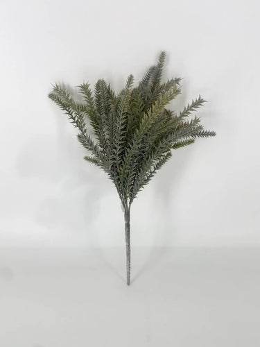 Supreme Bipinnate Bush x7 Frost Green 17" - Artificial Flora Silk