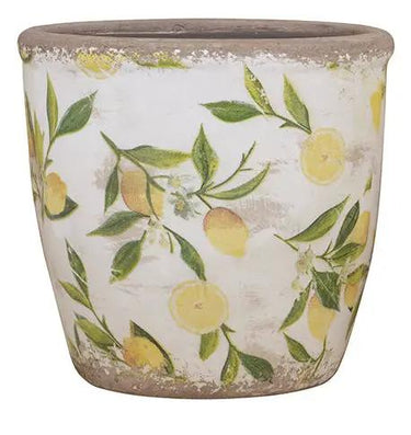 A&B Lemon Planter (2 Sizes) 5-6" - Planters Merchandise