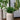 A&B Brown Sand-Cement Ribbed Vase 5.5" x 12" - Uncategorized Merchandise