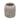 A&B Brown Sand-Cement Ribbed Vase 7" x 8" - Merchandise