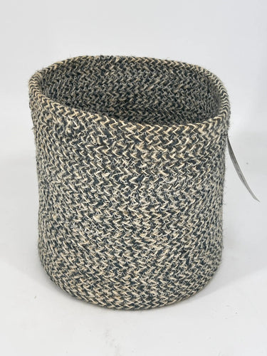 Design Ideas Melia Basket Slate XL 7x7” - Merchandise