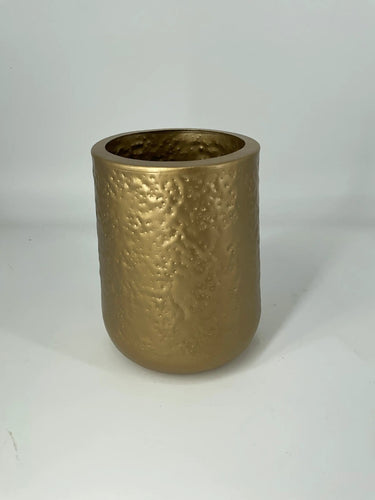 SNK Metal Vase Gold 8" - Uncategorized Merchandise