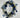 Allstate Cosmos Wreath Two-Tone Blue 24" - Wreaths Silk