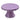 Diamond Star Pastel Cake Plate Purple 5.6" - Plates Merchandise