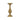 A&B Ornate Wooden Candle Holder with Antique Gold Finish 4.5"D x 11" - Candle Holders Merchandise