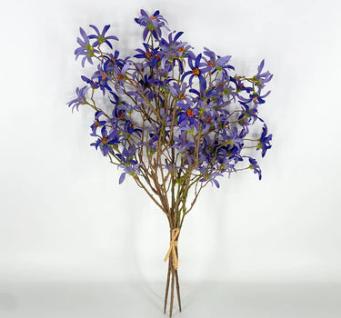 Le Fleur Forsythia Bundle Purple 21" - Artificial Flowering Plants Silk