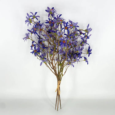 Le Fleur Forsythia Bundle Purple 21" - Artificial Flowering Plants Silk