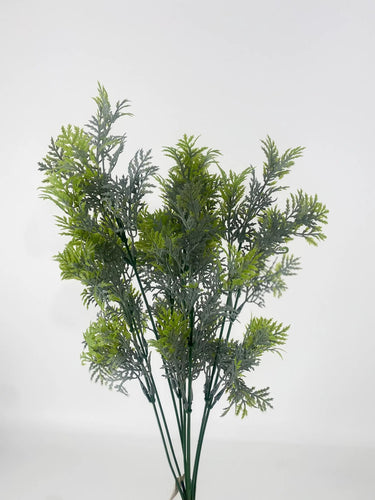 Fortune Leaves Bush Green - Silk