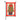 Garden flag featuring a green Christmas tree with a large red bow on a navy plaid base, DK Designs.